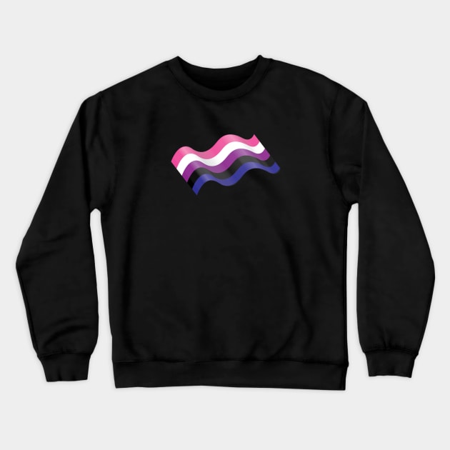 Genderfluid Crewneck Sweatshirt by traditionation